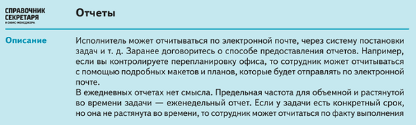 контроль исполнителя